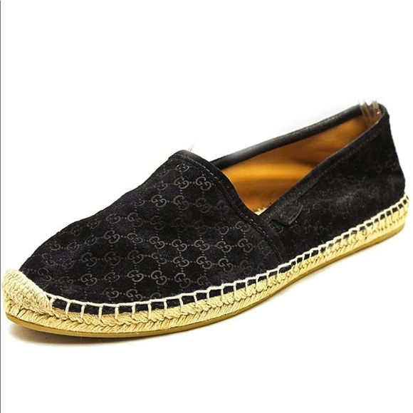 Gucci GG logo Suede espadrille - Picture 1 of 9
